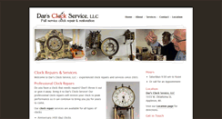Desktop Screenshot of darsclockservice.com